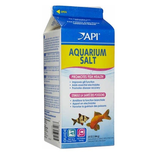 Freshwater aquarium outlet salt