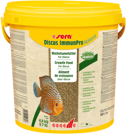 Sera Discus Immunpro Nature - Discus Food 10l - Aquaristic Online